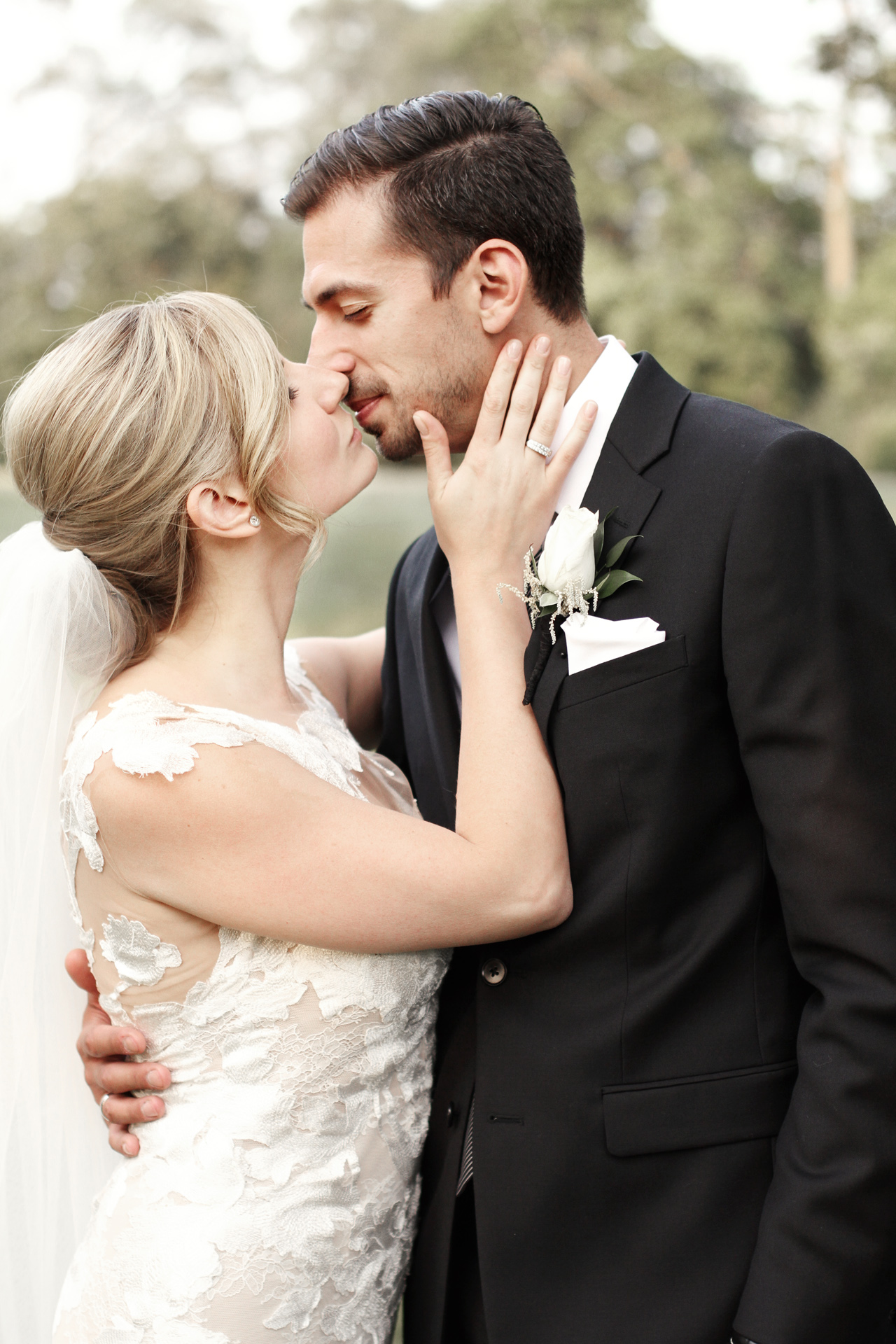 bride-groom-kissing