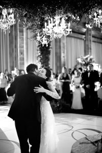 Beautiful wedding reception in downtown Pittsburgh, PA